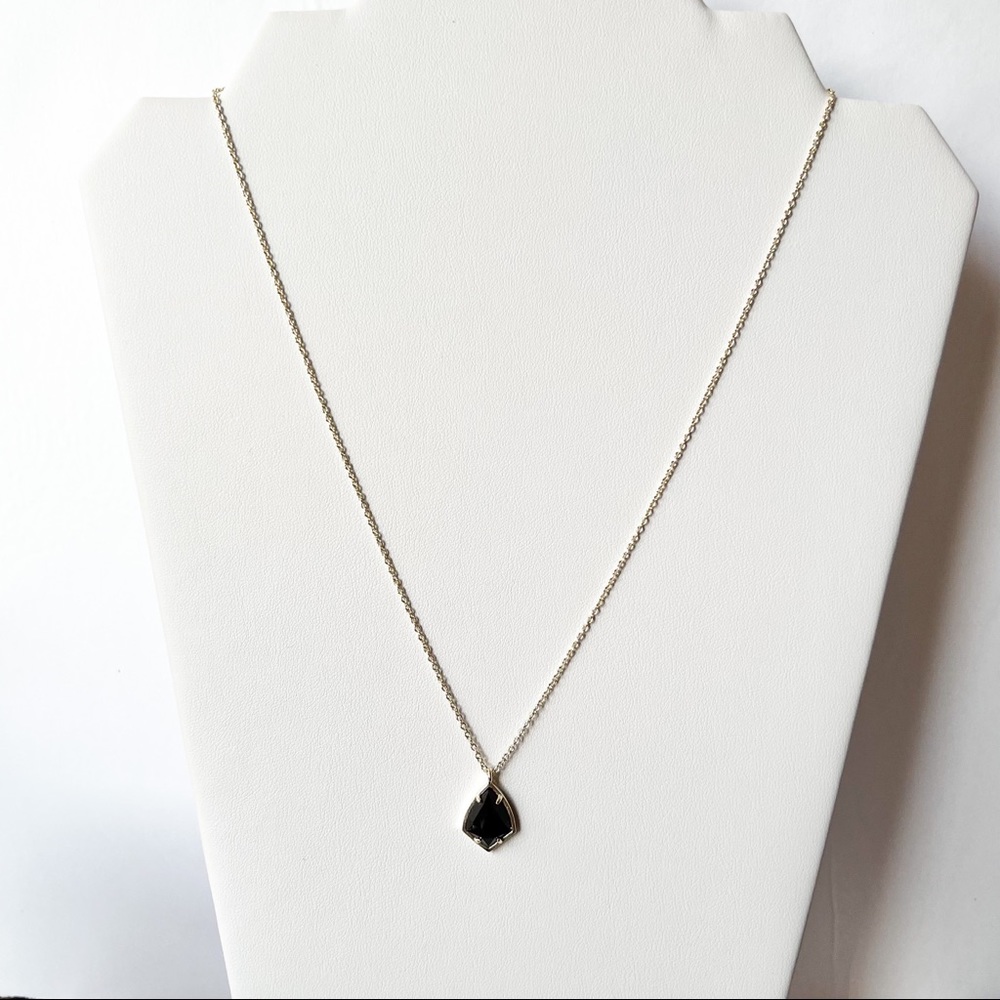 Kendra Scott Corey Necklace - Black & Gold